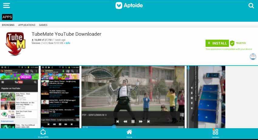 aptoide lite app