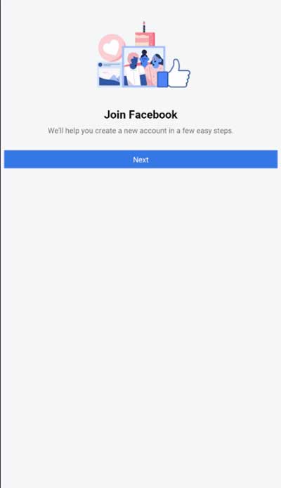 facebook lite join screenshot